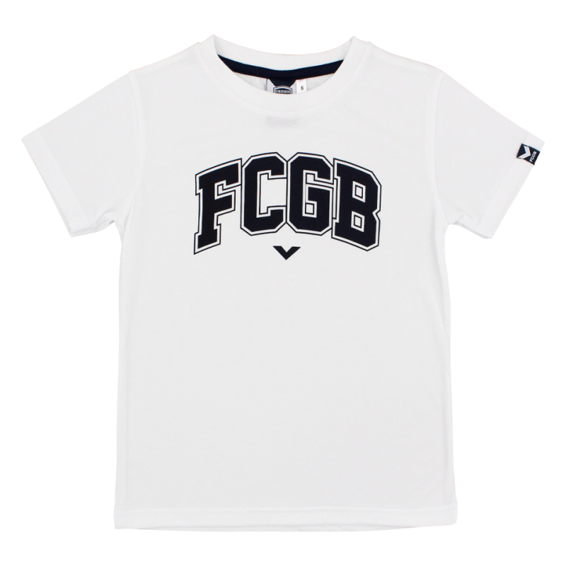 T-shirt FCGB Université Enfant Blanc