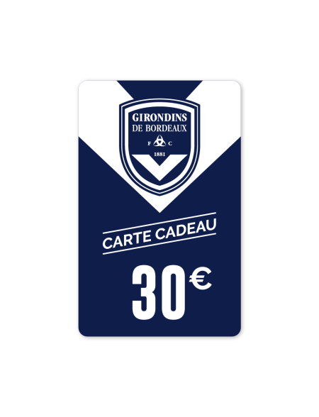 Carte cadeau 30€