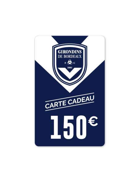 Carte cadeau 150€