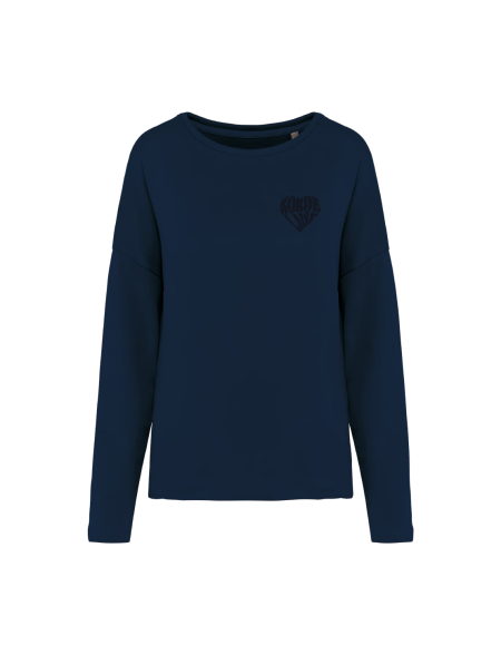 SWEAT FEMME NAVY BLUE GAMME BORDELAISE