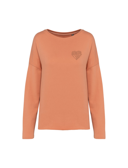 SWEAT FEMME PEACH GAMME BORDELAISE