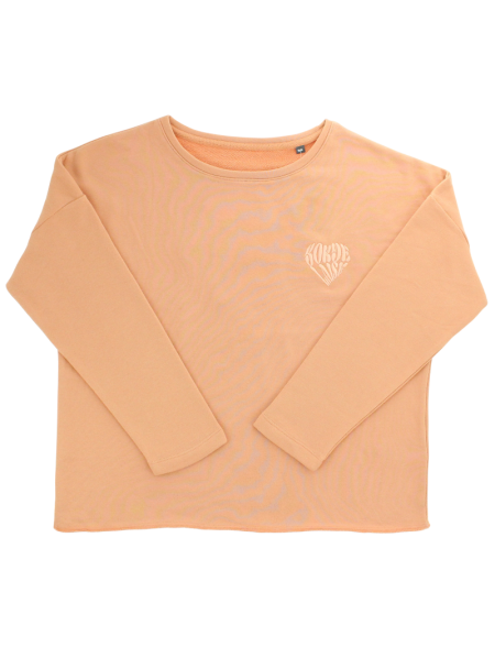PEACH WOMEN'S SWEATSHIRT FROM THE BORDELAISE RANGE