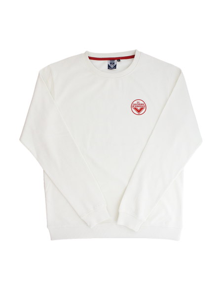 Sweat rayures 1995/96 écru