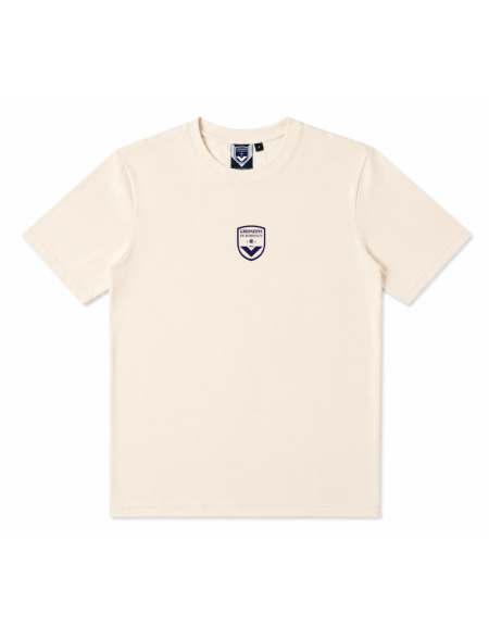 T-SHIRT HERITAGE CÔTON BLANC