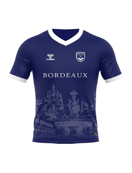 TEESHIRT HUMMEL SUPPORTER BORDEAUX NAVY