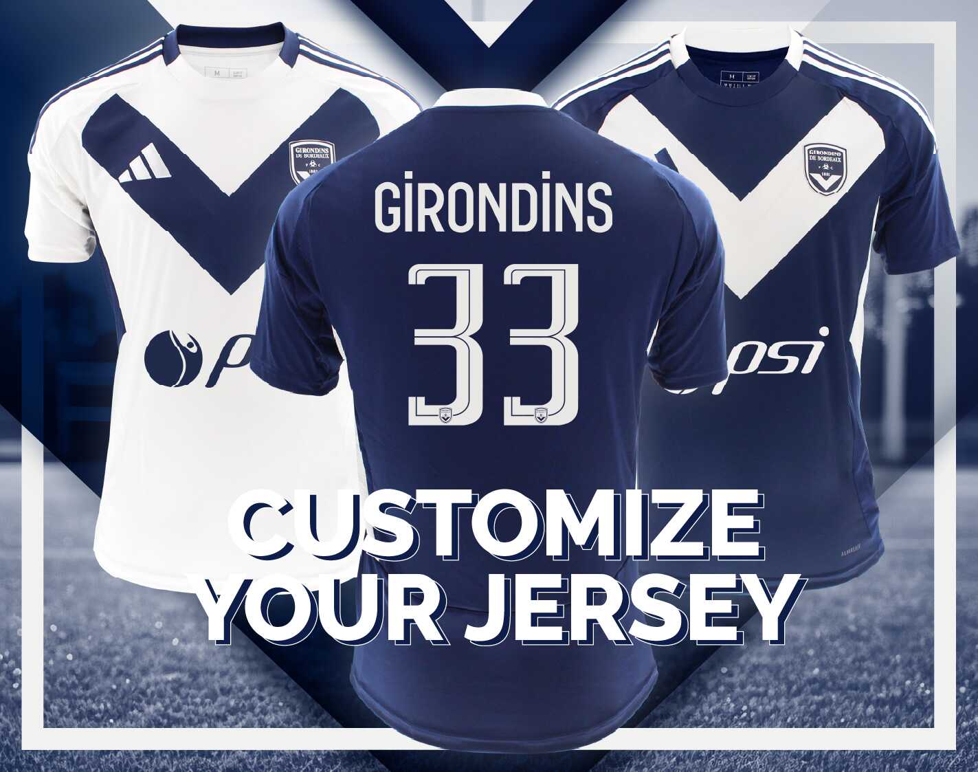 CUSTOMIZE YOUR JERSEY