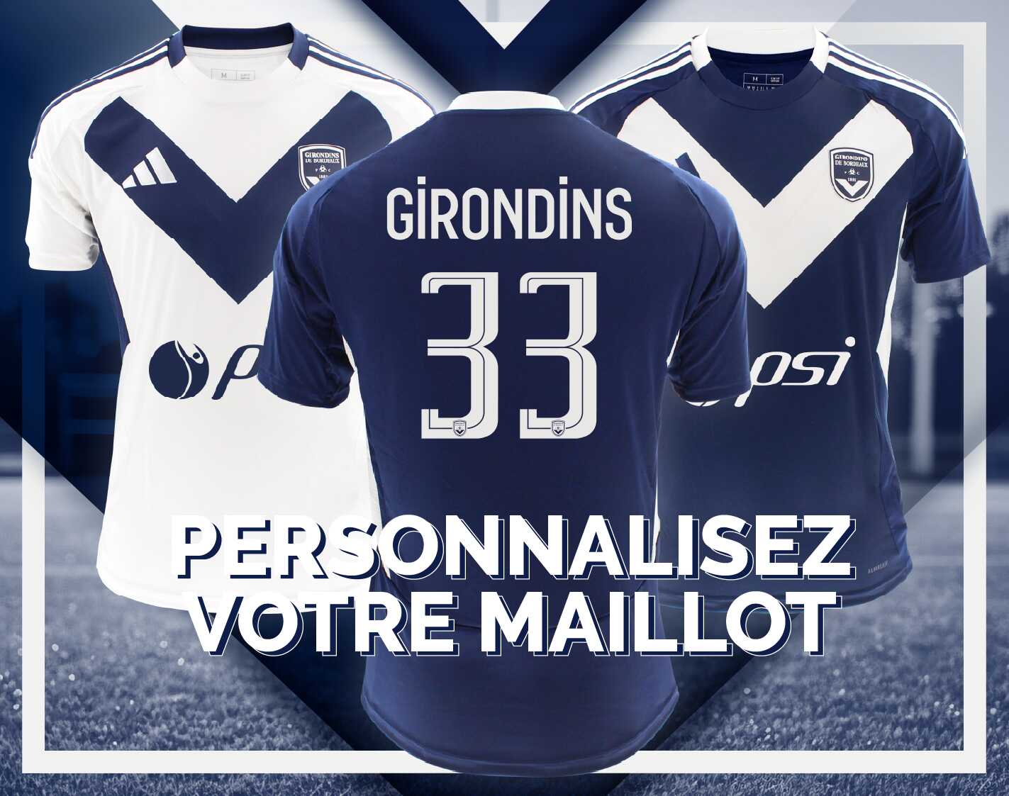 Personnalisez votre maillot